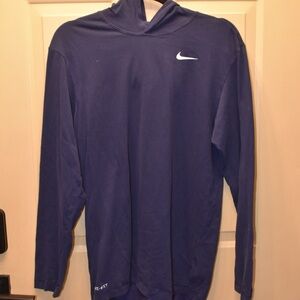 Nike Hooded Long-Sleeve Dri-Fit Tee